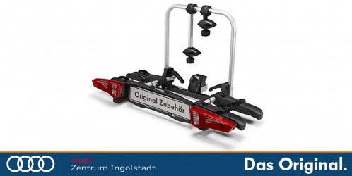 Original VW Fahrradträger / Fahrradheckträger "Basic" für die Anhängevorrichtung, für 2 Fahrräder, faltbar auch für Audi, SEAT, CUPRA & SKODA geeignet 000071105K Original VW Fahrradträger / Fahrradheckträger "Basic" für die Anhängevorrichtung, für 2 Fahrräder, faltbar auch für Audi, SEAT, CUPRA & SKODA geeignet 000071105K