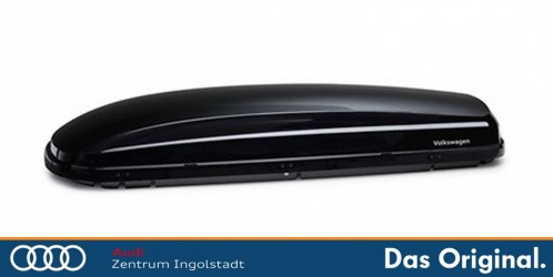 Original VW Dachbox / Dachkoffer Comfort 340 Liter, Schwarz-Hochglanz 000071200AD Original VW Dachbox / Dachkoffer Comfort 340 Liter, Schwarz-Hochglanz 000071200AD