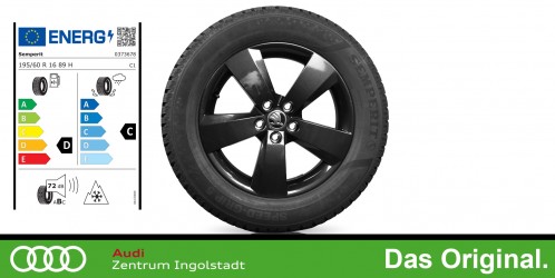 Original SKODA Scala 16 Zoll Winterkomplettradsatz "Nanuq schwarz" Semperit SPEED-GRIP 5 195/60 R16 89H Original SKODA Scala 16 Zoll Winterkomplettradsatz "Nanuq schwarz" Semperit SPEED-GRIP 5 195/60 R16 89H