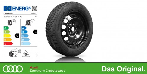 Original SKODA Kamiq 16 Zoll Winterkomplettradsatz auf Stahlfelge CONTINENTAL WinterContact TS 870 205 /60 16 96H/XL 6,0x16 ET35 Original SKODA Kamiq 16 Zoll Winterkomplettradsatz auf Stahlfelge CONTINENTAL WinterContact TS 870 205 /60 16 96H/XL 6,0x16 ET35