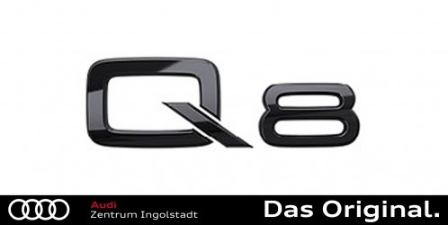 Original Audi Q8 (4M) in Schwarz für das Heck 4M8071803 Original Audi Q8 (4M) in Schwarz für das Heck 4M8071803
