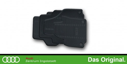 Original Skoda Yeti Gummifußmatten Satz Vorne + Hinten 5L1061550A Original Skoda Yeti Gummifußmatten Satz Vorne + Hinten 5L1061550A