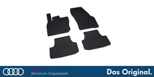 Original VW T-Roc Gummifußmatten Schwarz Satz vorne und hinten 2GV061550 041 Original VW T-Roc Gummifußmatten Schwarz Satz vorne und hinten 2GV061550 041