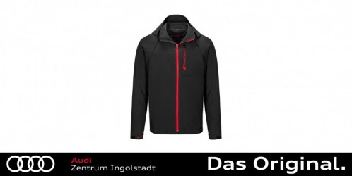 Original Audi Sport Zipoffjacke, Herren, schwarz, XL 3132001705 Original Audi Sport Zipoffjacke, Herren, schwarz, XL 3132001705