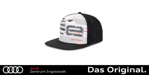 Original Audi Snapback Cap e-tron, schwarz 3132103400 Original Audi Snapback Cap e-tron, schwarz 3132103400