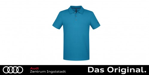 Original Audi Poloshirt, Herren, türkis, L 3132300114 Original Audi Poloshirt, Herren, türkis, L 3132300114