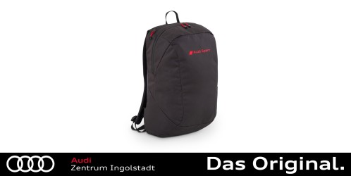 Original Audi Sport Rucksack, schwarz 3152500600 Original Audi Sport Rucksack, schwarz 3152500600