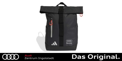 Original Audi Formula One Roll Top Hybrid Backpack 3152600600 Original Audi Formula One Roll Top Hybrid Backpack 3152600600