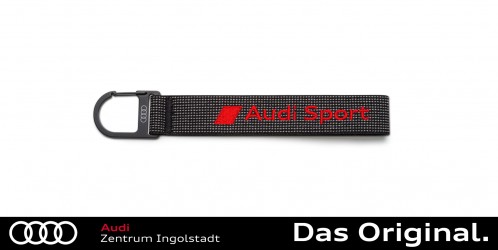 Original Audi Sport Schlüsselanhänger Schlaufe, schwarz 3182400400 Original Audi Sport Schlüsselanhänger Schlaufe, schwarz 3182400400