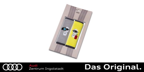Original Audi Gurtpolster ADUI, Kinder, gelb/grau 3202300500 Original Audi Gurtpolster ADUI, Kinder, gelb/grau 3202300500