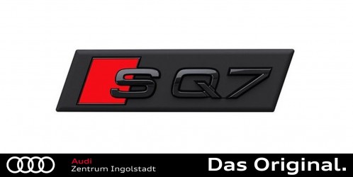 Original Audi SQ7 (4M) Schriftzug in Schwarz für die Front 4M0071805 Original Audi SQ7 (4M) Schriftzug in Schwarz für die Front 4M0071805