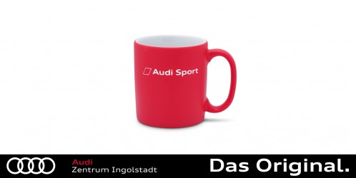 Original Audi Sport Tasse, rot 3292200100 Original Audi Sport Tasse, rot 3292200100