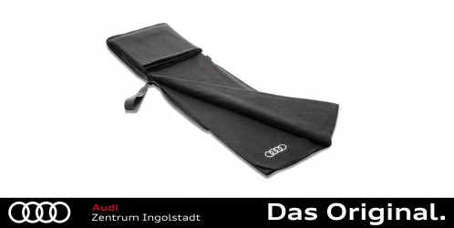Original Audi Fleecedecke 2in1, schwarz 3292200300 Original Audi Fleecedecke 2in1, schwarz 3292200300