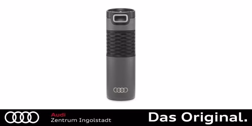 Original Audi Isolierbecher Edelstahl, grau 3292500100 Original Audi Isolierbecher Edelstahl, grau 3292500100