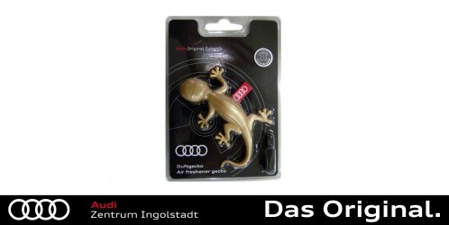 Original Audi Duftgecko / Lufterfrischer in Goldoptik, aromatisch-zimtig 000087009AS Original Audi Duftgecko / Lufterfrischer in Goldoptik, aromatisch-zimtig 000087009AS