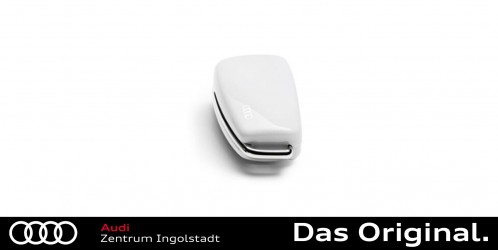 Original Audi Schlüsselblende mit Audi Ringen, gletscherweiß 8V0071208B S9R Original Audi Schlüsselblende mit Audi Ringen, gletscherweiß 8V0071208B S9R