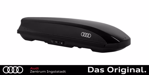 Original Audi Ski- und Gepäckbox, brillantschwarz, 250 l 4K0071200 Y9B Original Audi Ski- und Gepäckbox, brillantschwarz, 250 l 4K0071200 Y9B
