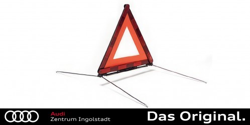 Original Audi Warndreieck Nach ECE Regelung 27 auch für VW, SEAT und Skoda geeignet 4K0093055A Original Audi Warndreieck Nach ECE Regelung 27 auch für VW, SEAT und Skoda geeignet 4K0093055A