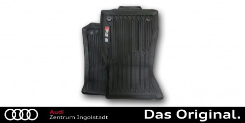 Original Audi RS6 (4K) Gummifußmatten Satz Vorne mit Schriftzug "RS6" 4K1061501A 041 Original Audi RS6 (4K) Gummifußmatten Satz Vorne mit Schriftzug "RS6" 4K1061501A 041
