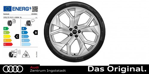 Original Audi RSQ8 Winterkomplettradsatz 5-Y-Speichen-Rotor 23 Zoll 295/35 R23 108W XL Hankook Winter i*cept evo2 SUV (W320A) AO Original Audi RSQ8 Winterkomplettradsatz 5-Y-Speichen-Rotor 23 Zoll 295/35 R23 108W XL Hankook Winter i*cept evo2 SUV (W320A) AO