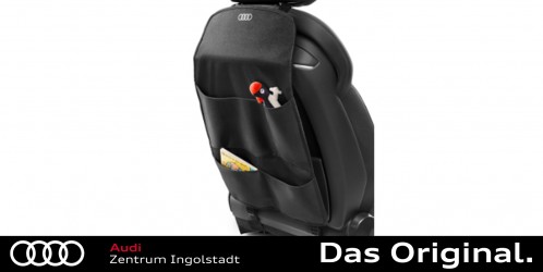 Original Audi Rückenlehnenschutz mit vier Aufbewahrungsfächern 4M0061609 Original Audi Rückenlehnenschutz mit vier Aufbewahrungsfächern 4M0061609