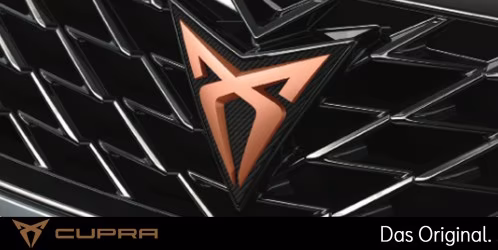 Original SEAT CUPRA Emblem (Leon) für die Front, kupfer 5FA853679A RZH Original SEAT CUPRA Emblem (Leon) für die Front, kupfer 5FA853679A RZH