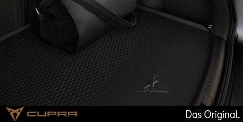 Original SEAT CUPRA Leon Sportstourer Gepäckraumschutzmatte / Kofferraumwanne 5FE061201E Original SEAT CUPRA Leon Sportstourer Gepäckraumschutzmatte / Kofferraumwanne 5FE061201E