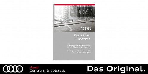 Audi A1/S1 (8X) Q3/RSQ3 (8U) Freischaltung der Spiegelanklappfunktion 8U0051850 ! Weitere Nachrüstlösungen für verschiedene Fahrzeugmodelle (Audi/VW/SEAT/SKODA) auf Anfrage, das Formular finden Sie hier ! Audi A1/S1 (8X) Q3/RSQ3 (8U) Freischaltung der Spiegelanklappfunktion 8U0051850 ! Weitere Nachrüstlösungen für verschiedene Fahrzeugmodelle (Audi/VW/SEAT/SKODA) auf Anfrage, das Formular finden Sie hier !
