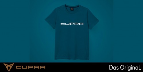 Original SEAT CUPRA T-Shirt Blau M 6H1084200B IBJ Original SEAT CUPRA T-Shirt Blau M 6H1084200B IBJ