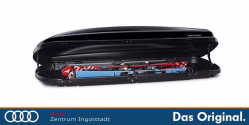 Original VW Dachbox / Dachkoffer Comfort 460 Liter, Schwarz-Hochglanz 000071200AE Original VW Dachbox / Dachkoffer Comfort 460 Liter, Schwarz-Hochglanz 000071200AE