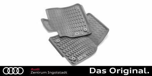 Original Audi Q3 (F3) Gummifußmatten Vorn 83B061501 041 Original Audi Q3 (F3) Gummifußmatten Vorn 83B061501 041