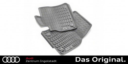 Original Audi Q3 (F3) Gummifußmatten Vorn 83B061501 041 Original Audi Q3 (F3) Gummifußmatten Vorn 83B061501 041