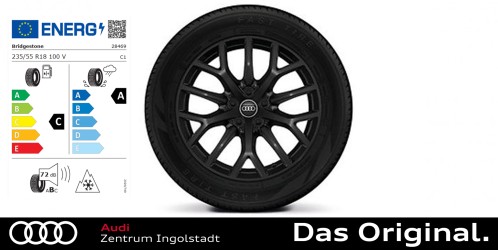 Original Audi Q3 (FJ) 18 Zoll Winterkomplettradsatz Vielspeichen-Design Bridgestone BLIZZAK LM005 235/55 R18 100V 8,0Jx18 Original Audi Q3 (FJ) 18 Zoll Winterkomplettradsatz Vielspeichen-Design Bridgestone BLIZZAK LM005 235/55 R18 100V 8,0Jx18