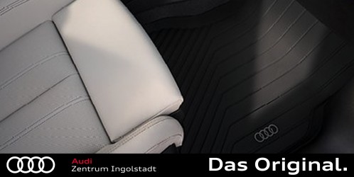 Original Audi Q6 e-tron Gummifußmatten vorne 85B061501  041 Original Audi Q6 e-tron Gummifußmatten vorne 85B061501  041