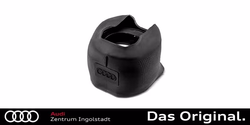 Original Audi Gefrierschutz-Abdeckung für Ladeanschluss schwarz, mit Audi Ringen 85H054410 Original Audi Gefrierschutz-Abdeckung für Ladeanschluss schwarz, mit Audi Ringen 85H054410