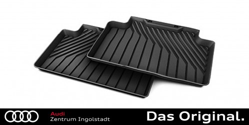 Original Audi Q6 e-tron Gummifußmatten hinten 85H061511  041 Original Audi Q6 e-tron Gummifußmatten hinten 85H061511  041