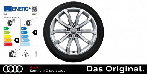 Original Audi A4 B9 Winterkomplettradsatz 10-Speichen-V-Design 245/40 R 18 97V Pirelli Winter Sottozero3 AO, 8 J x 18 Original Audi A4 B9 Winterkomplettradsatz 10-Speichen-V-Design 245/40 R 18 97V Pirelli Winter Sottozero3 AO, 8 J x 18