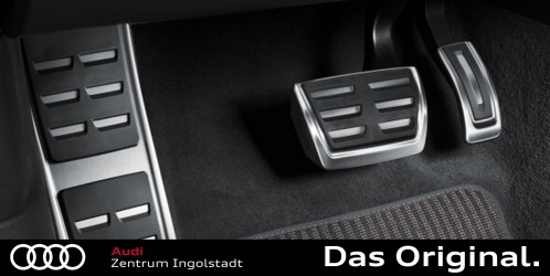 Original Audi A4 (8W) / A5 (F5) Pedalkappen Set ink. Fußstütze (Automatikgetriebe) 8W1064205A Original Audi A4 (8W) / A5 (F5) Pedalkappen Set ink. Fußstütze (Automatikgetriebe) 8W1064205A