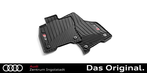 Original Audi S3 Sportback/Limousine Gummifußmatten vorn, schwarz 8Y1061221A 041 Original Audi S3 Sportback/Limousine Gummifußmatten vorn, schwarz 8Y1061221A 041