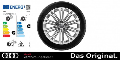 Original Audi A5 / S5 (F5) 18 Zoll Winterkomplettradsatz 10-Parallelspeichen-Design 245/40 R 18 97V XL Pirelli Winter Sottozero3 AO, 8 J x 18 Original Audi A5 / S5 (F5) 18 Zoll Winterkomplettradsatz 10-Parallelspeichen-Design 245/40 R 18 97V XL Pirelli Winter Sottozero3 AO, 8 J x 18