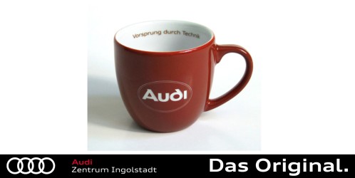 Original Audi Tasse "Audi Oval - Vorsprung d. Technik" A8-8053 Original Audi Tasse "Audi Oval - Vorsprung d. Technik" A8-8053