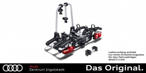Original Audi Fahrradträger Erweiterungssatz für 3. Fahrrad 4K1071105 Original Audi Fahrradträger Erweiterungssatz für 3. Fahrrad 4K1071105