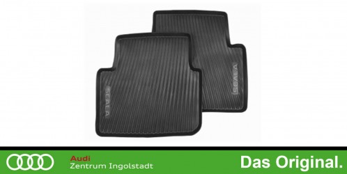 Original Skoda Scala Gummifußmatten Satz Hinten 657061512 Original Skoda Scala Gummifußmatten Satz Hinten 657061512