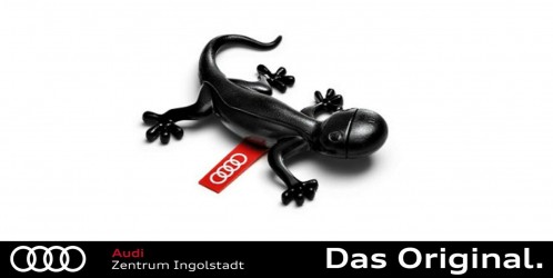 Audi Duftgecko/Lufterfrischer, schwarz, 85H087009 Audi Duftgecko/Lufterfrischer, schwarz, 85H087009