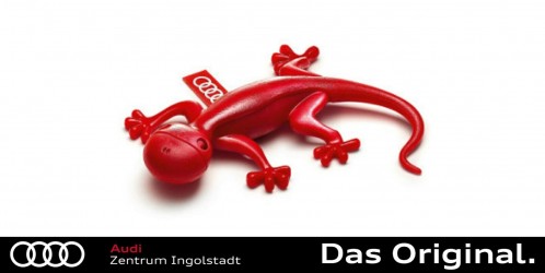 Audi Duftgecko/Lufterfrischer, rot, 000087009B Audi Duftgecko/Lufterfrischer, rot, 000087009B
