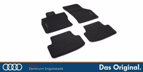 Original VW Golf (8) Gummifußmatten Satz, vorne und hinten 5H1061500 82V Original VW Golf (8) Gummifußmatten Satz, vorne und hinten 5H1061500 82V