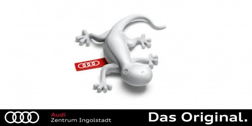 Audi Duftgecko/Lufterfrischer hellgrau 000087009A Audi Duftgecko/Lufterfrischer hellgrau 000087009A