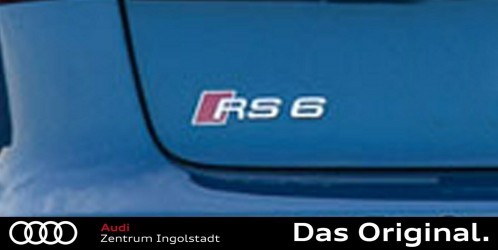 Original Audi RS6 Schriftzug Chrom 4B0853740 2ZZ Original Audi RS6 Schriftzug Chrom 4B0853740 2ZZ