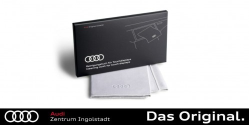 Audi Reinigungstuch für Touchdisplays, auch für VW, SEAT und Skoda geeignet 80A096325 Audi Reinigungstuch für Touchdisplays, auch für VW, SEAT und Skoda geeignet 80A096325