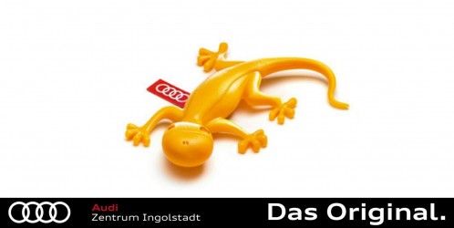 Audi Duftgecko/Lufterfrischer gelb 000087009C Audi Duftgecko/Lufterfrischer gelb 000087009C
